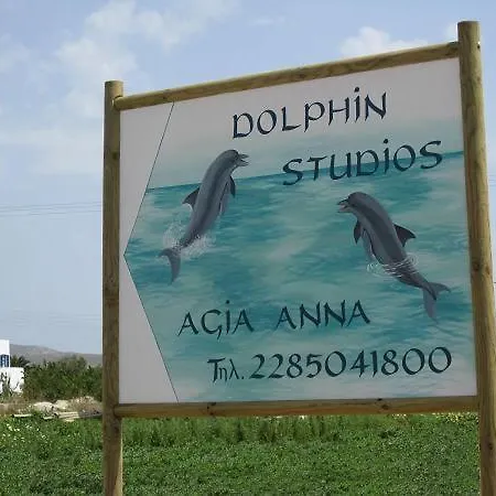 Dolphin Studios Agia Anna  Exterior foto